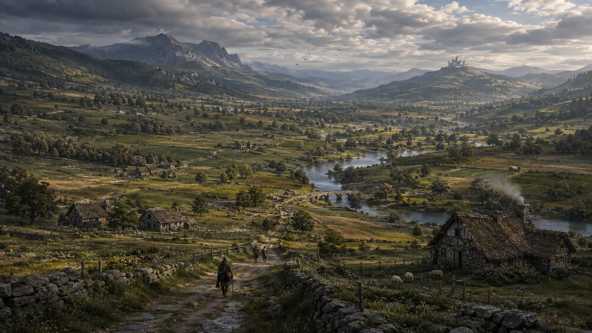 Landschaft des Königreichs Dravengard